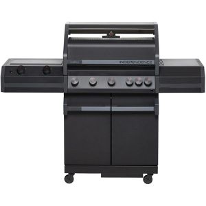 Produktbild für Gasgrill Grillfürst Independence P530E, schwarz, 5 Brenner