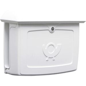 Produktbild für Briefkasten Burg-Wächter Malmö 889 W, weiß, aus Kunststoff