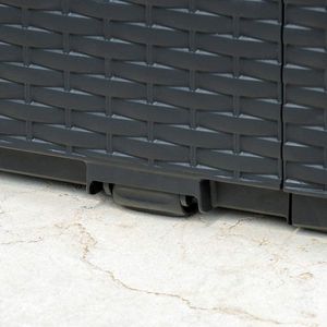 Produktbild für Gartenbox Keter Capri, aus Kunststoff