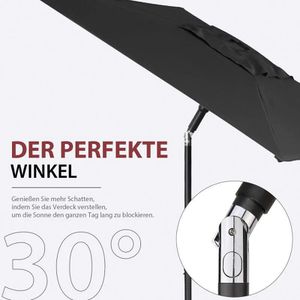 Produktbild für Sonnenschirm Sekey UB107, rechteckig