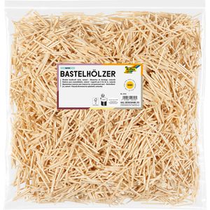 Holzstäbchen Folia 2316 Bastelhölzer, natur
