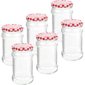 Produktbild für Einmachglas Böttcher-AG Karodesign, mit Schraubdeckel