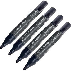 Whiteboardmarker Sigel BA012, schwarz