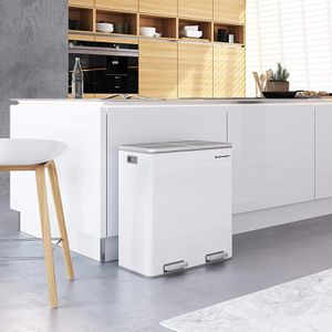 Produktbild für Mülleimer Songmics LTB60WT, weiß
