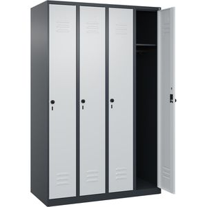 Produktbild für Spind CP-Möbel Classic PLUS, lichtgrau