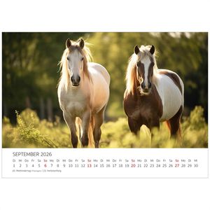 Produktbild für Bildkalender Edition-Seidel 27589, Pferde 2026