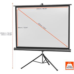 Produktbild für Beamer-Leinwand Celexon Economy