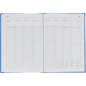 Produktbild für Buchkalender Herlitz 300014218, Sidney blau, 2026