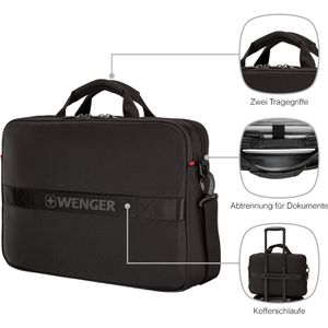 Produktbild für Laptoptasche Wenger XE Brief, 653300, schwarz