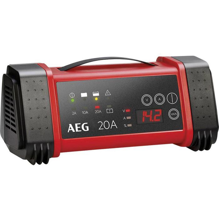 AEG Autobatterie-Ladegerät LT 20, 97025, 12 V / 24 V, 20 A