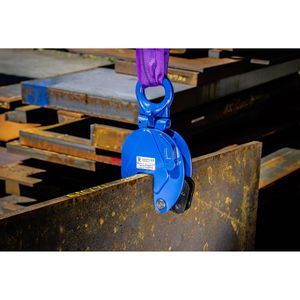 Produktbild für Hebeklemme Planeta SLC-0,5, mit Schwenköse, bis 500 kg