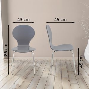 Produktbild für Besucherstuhl CLP Diego, 10528808, stapelbar