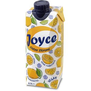 Produktbild für Eistee Joyce Zitrone, im Tetrapack
