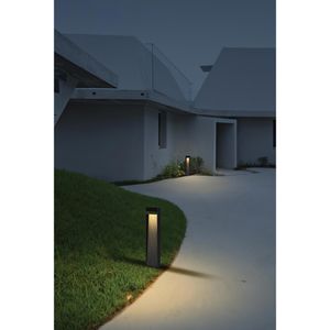 Produktbild für Wegeleuchte Heitronic Phoenix, anthrazit, mit 230 V Netzstrom