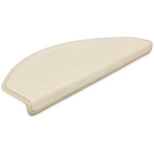 Produktbild für Stufenmatte Böttcher-AG Uni Velours, hellbeige, selbstklebend