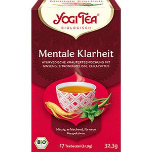 Produktbild für Tee YogiTea Mentale Klarheit, BIO
