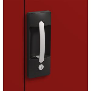 Produktbild für Werkzeugschrank CP-Möbel 8931-00, aus Metall, grau / rot