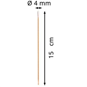 Produktbild für Wattestäbchen MaiMed 71010, Holz, 15cm