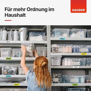 Produktbild für Magnetschilder Gauder ME-75x25, blau