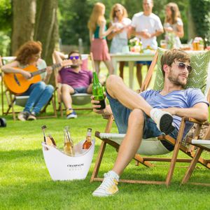 Produktbild für Champagnerkühler Relaxdays Champagne Premium