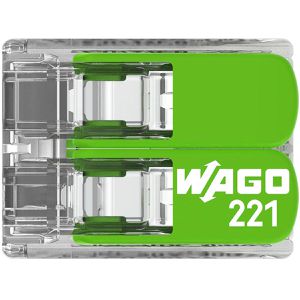Produktbild für Verbindungsklemme Wago Compact, 221-422/995-016, 2 Leiter