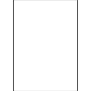 Produktbild für Folienetiketten Herma 4117, silber glänzend