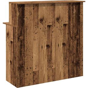 Produktbild für Empfangstheke vidaXL 859031, altholz braun