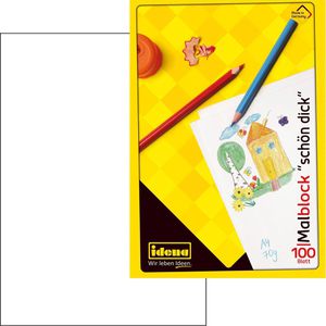 Zeichenblock Idena 10390 Malblock schön dick, A4