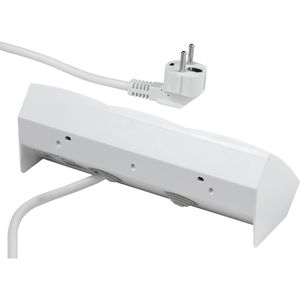 Produktbild für Tischsteckdose McPower Flair, mit 2 m Schuko Kabel