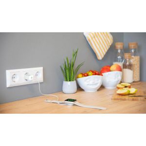 Produktbild für Ladekabel Ansmann 1700-0210, weiß, 1m