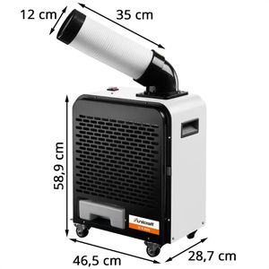 Produktbild für Klimagerät Unicraft SC-K 2000, Spotcool, 6800 BTU/h