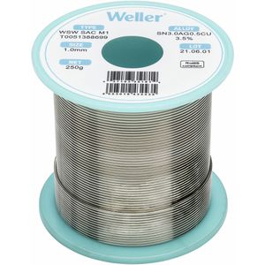 Lötzinn Weller T0051388699, Flussmittel, bleifrei
