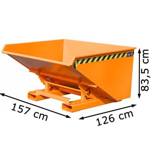 Produktbild für Kippbehälter BAUER EXPO 900, für Stapler