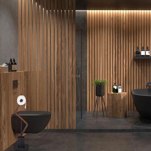 Produktbild für WC-Garnitur Relaxdays 10031639