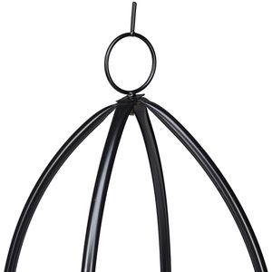 Produktbild für Rankgitter Relaxdays 10026098, schwarz