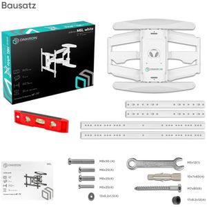 Produktbild für TV-Wandhalterung Onkron M6L-W, weiß