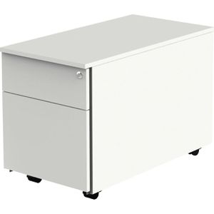 Rollcontainer Kerkmann Aveto 4559, Holz, weiß