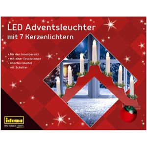 Produktbild für Lichterbogen Idena 31604, rot