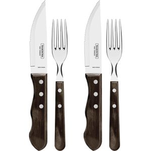 Produktbild für Steakbesteck Tramontina Jumbo 21198/908, Edelstahl