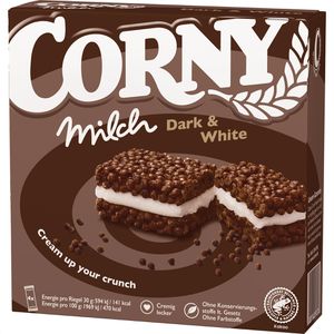 Müsliriegel Corny Milch Dark & White