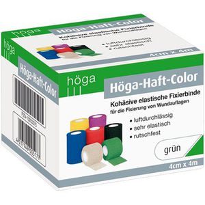 Produktbild für Fixierbinden Höga Haft Color, grün