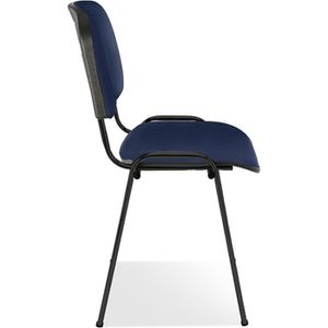 Produktbild für Besucherstuhl Nowy-Styl Iso black, stapelbar