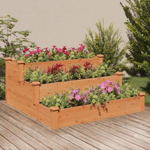 Produktbild für Hochbeet vidaXL 364305, aus Tannenholz