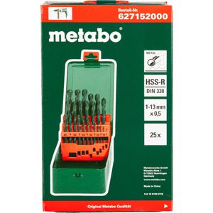 Produktbild für Bohrer Metabo HSS-R-Bohrerkassette SP, 627152000