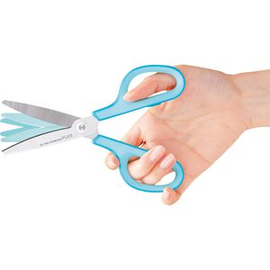 Produktbild für Büroschere Plus-Japan Fitcut Curve, 35052, mit Softgrip