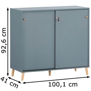 Produktbild für Schiebetürenschrank Möbelpartner Serie 500, Holz