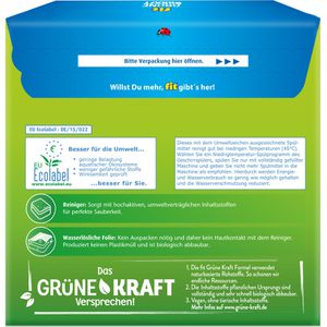 Produktbild für Spülmaschinentabs fit Grüne Kraft Classic