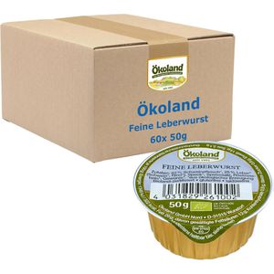 Wurstkonserve Ökoland Feine Leberwurst, BIO