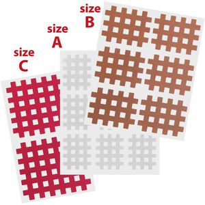 Produktbild für Gittertape Alpidex Typ A, B, C, mit Pinzette, 102 Strips