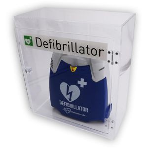 Produktbild für Defibrillator-Schrank Notfallretter Design-Acrylglas, indoor